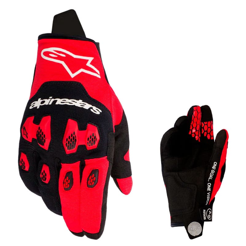 Gants_Enduro_Alp_68874281a8413 LUVAS ALPINESTARS PRO-DURA - VERMELHO/PRETO - Image 1