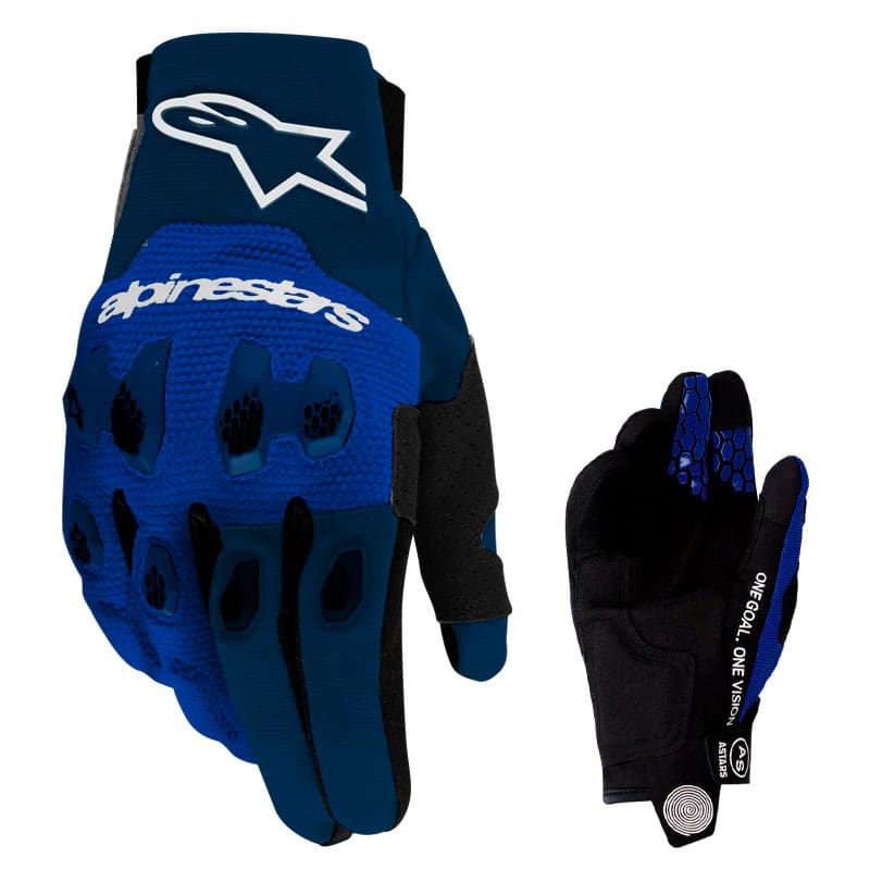 Gants_Enduro_Alp_6887448b84c1a LUVAS ALPINESTARS PRO-DURA - AZUL/BRANCO - Image 1