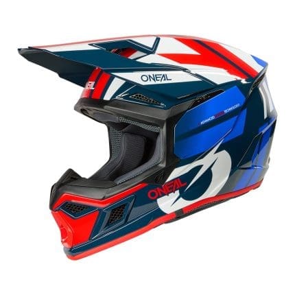 ONEAL 3 SRS RIDE - AZUL/VERMELHO