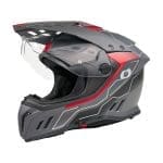 ONEAL SIERRA RS ECHO - PRETO/VERMELHO