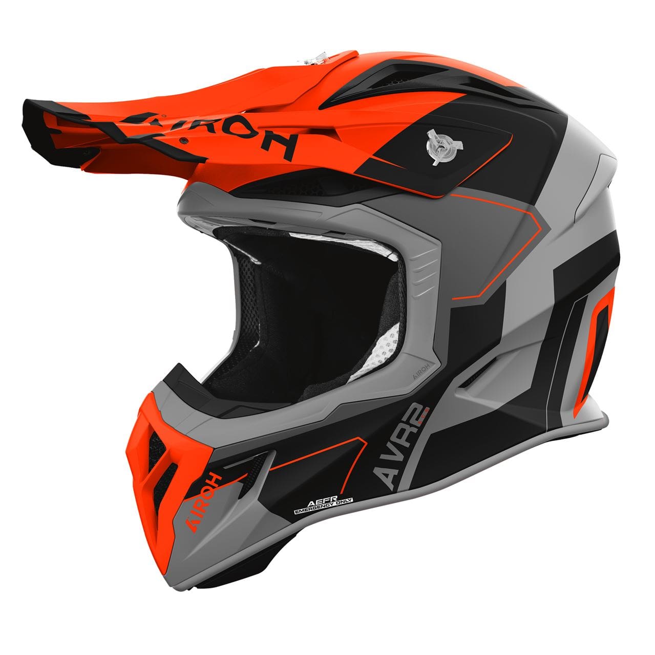cvwng1df4lqedefns3txiobabe2 AIROH AVIATOR ACE 2 SHIELD - LARANJA - Image 1