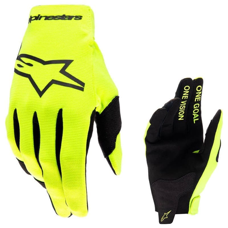 gants-alpinestars-radar-jaune-fluo-2025-cross LUVAS ALPINESTARS RADAR - YELLOW FLUO - Image 1