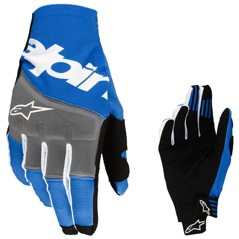 gants-alpinestars-techstar-bleu-2025-cross LUVAS ALPINESTARS TECHSTAR - BLACK/BLUE - Image 1
