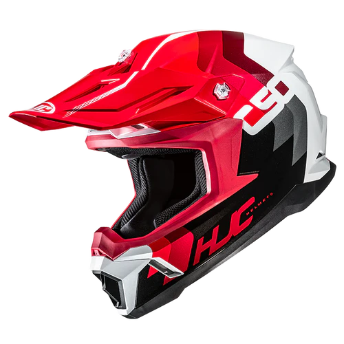 mc1___c50_primal_1 CAPACETE HJC C50 PRIMAL - PRETO/VERMELHO - Image 1