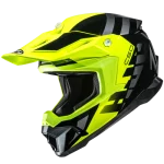 CAPACETE HJC C50 MIRAGE - PRETO/AMARELO FLUO