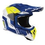 AIROH AVIATOR ACE 2 SHIELD - AZUL/AMARELO FLUO - Image 2