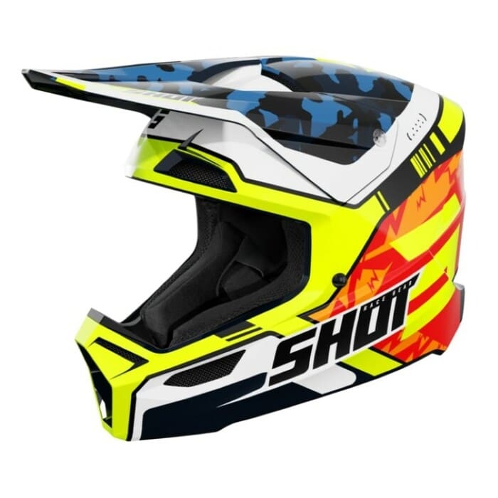 A05-21OC-B01-07-P-MFPQDSGE SHOT FURIOUS FLASH - AZUL/AMARELO FLUO - Image 1
