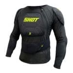 COLETE INTEGRAL CRIANÇA SHOT AIRLIGHT - PRETO/AMARELO FLUO