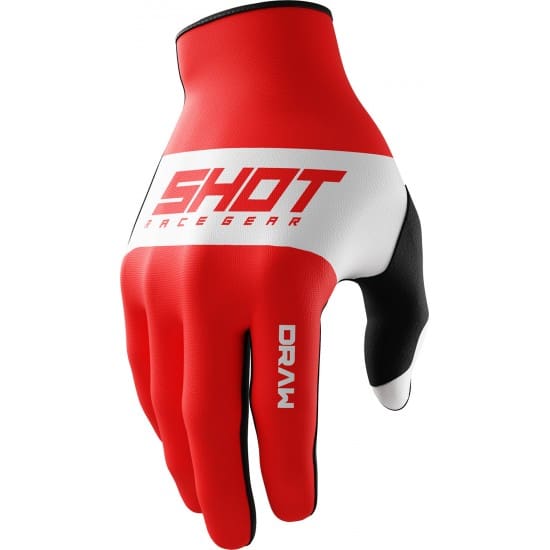 A06-13D1-AK6-550x550h LUVAS CRIANÇA SHOT DRAW SKY - VERMELHO - Image 1