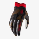 LUVAS 100% ITRACK - PRETO/VERMELHO