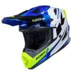 CAPACETE CRIANÇA KENNY TRACK GRAPHIC SPEED - AZUL