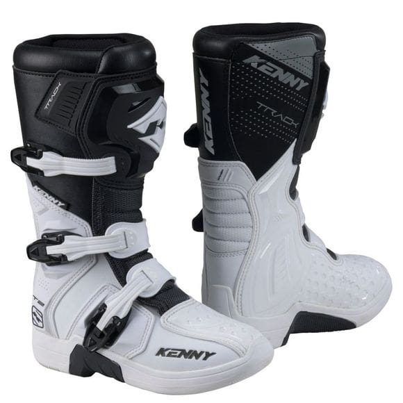 MOTOMX2 BOTAS CRIANÇA KENNY TRACK T2 - PRETO/BRANCO - Image 1