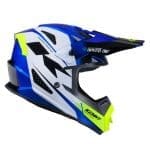 CAPACETE CRIANÇA KENNY TRACK GRAPHIC SPEED - AZUL - Image 2