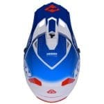 CAPACETE CRIANÇA KENNY TRACK GRAPHIC FOCUS - AZUL/VERMELHO - Image 4