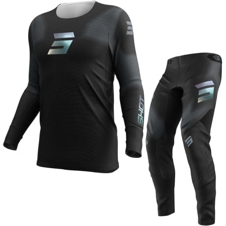 MOTOMX7 FATO SHOT AEROLITE SPACE - PRETO - Image 1