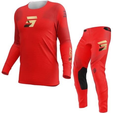 MOTOMX8 FATO SHOT AEROLITE SPACE - VERMELHO - Image 1