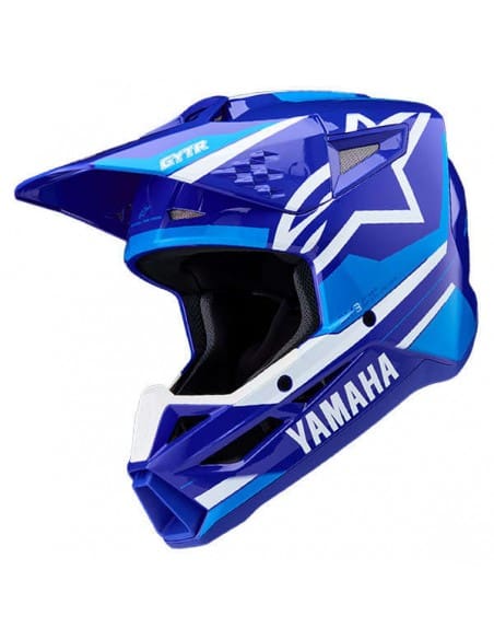 MOTOMX2 CAPACETE CRIANÇA ALPINESTARS S-M3 YAMAHA - AZUL/BRANCO - Image 1