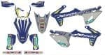 KIT DE AUTOCOLANTES SHERCO ULTRA RESISTENTE COM FUNDO PRIZM/PIXEL