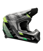 CAPACETE CRIANÇA THOR FLEET CAMBER - PRETO/VERDE