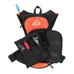 MOCHILA DE HIDRATAÇÃO ACERBIS ACQUA LOGO 5L - BRANCO/LARANJA - Image 2