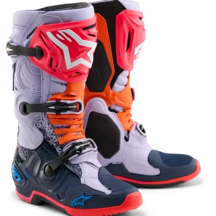 ALPINESTARS TECH 10 RECORDS - AZUL/VERMELHO