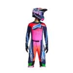 FATO ALPINESTARS SUPERTECH RECORDS - AZUL/VERMELHO