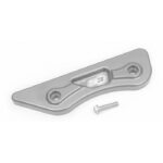 PROTETOR GUIA DE CORRENTE S3 KTM/HUSQVARNA/GASGAS/SHERCO - PRATEADO